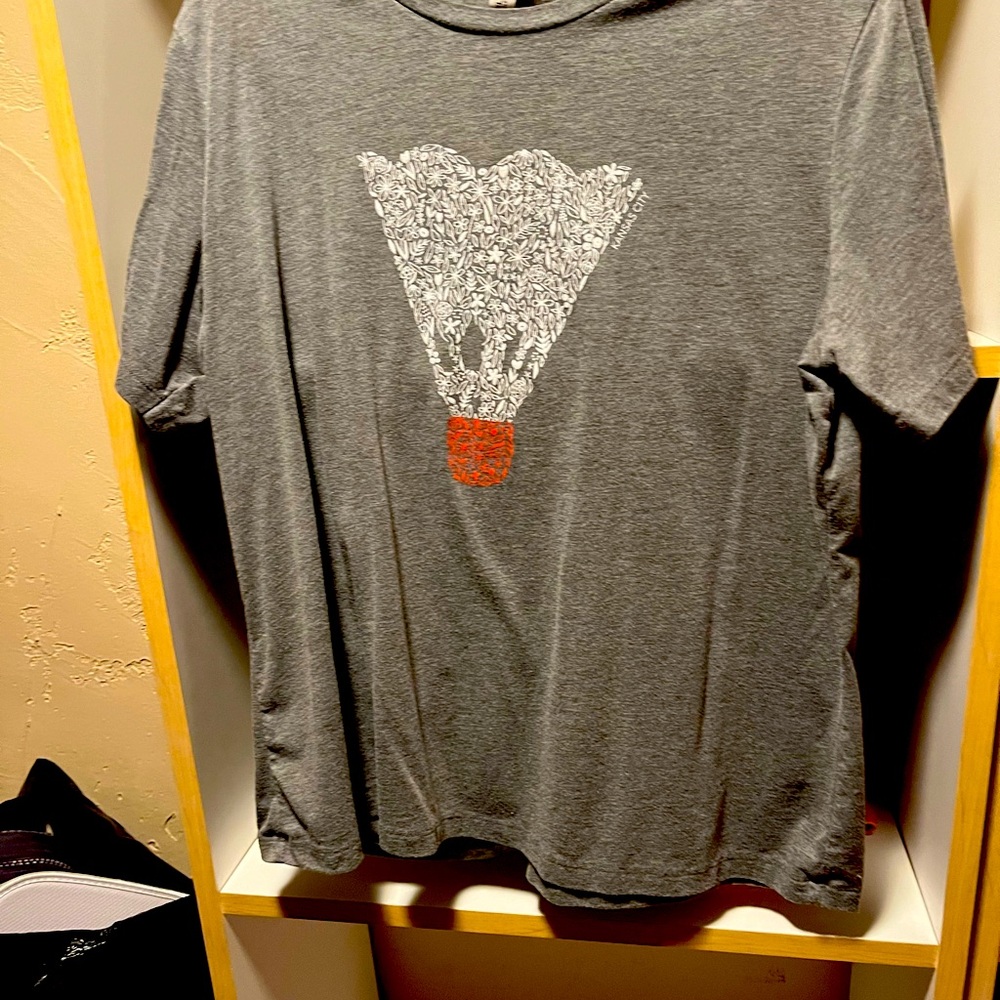 Nelson Atkinson KC museum Shuttlecock tee